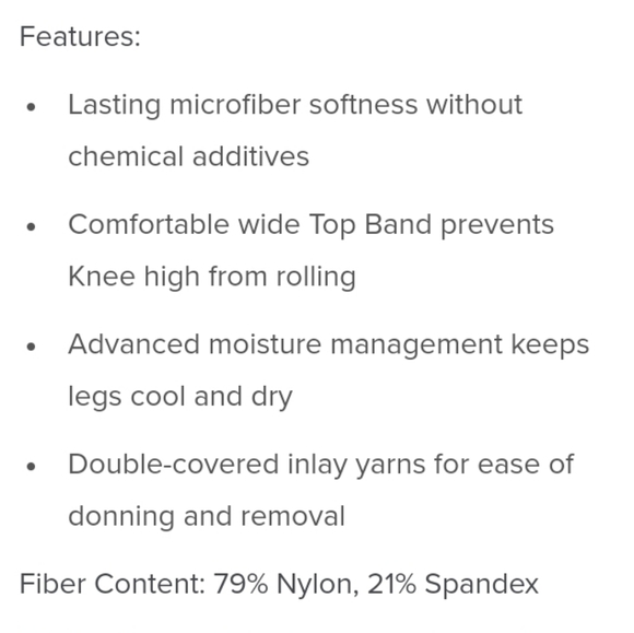 Women's light compression thigh highs,Sigvaris 841 soft opaque,black,sz ML,,New - Picture 4 of 11